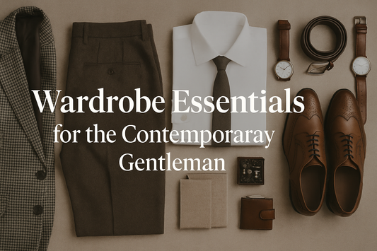 Wardrobe Essentials for the Contemporary Gentleman
