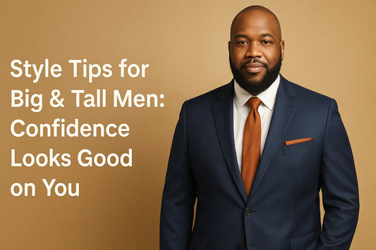 Style Tips for Big & Tall Men: Confidence Looks Good on You