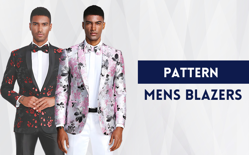 Pattern Mens Blazers