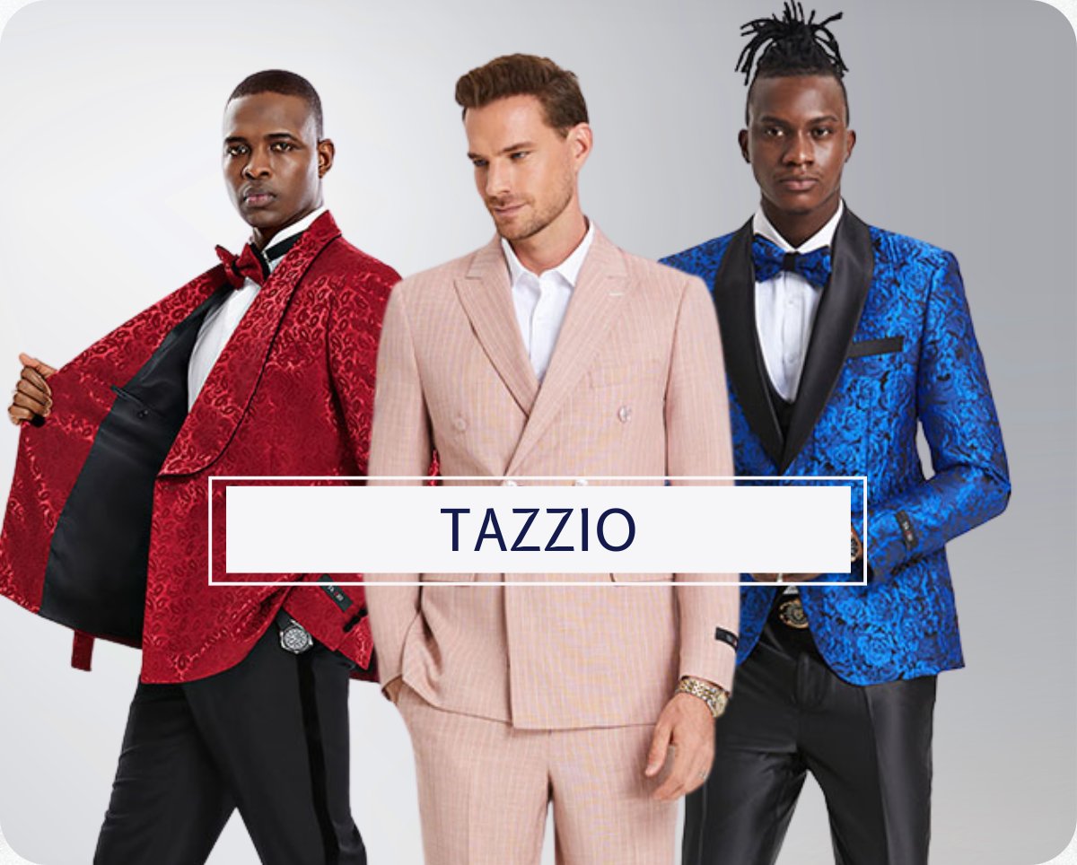 Tazzio Mens Suit M251S-01-BLACK main image 0