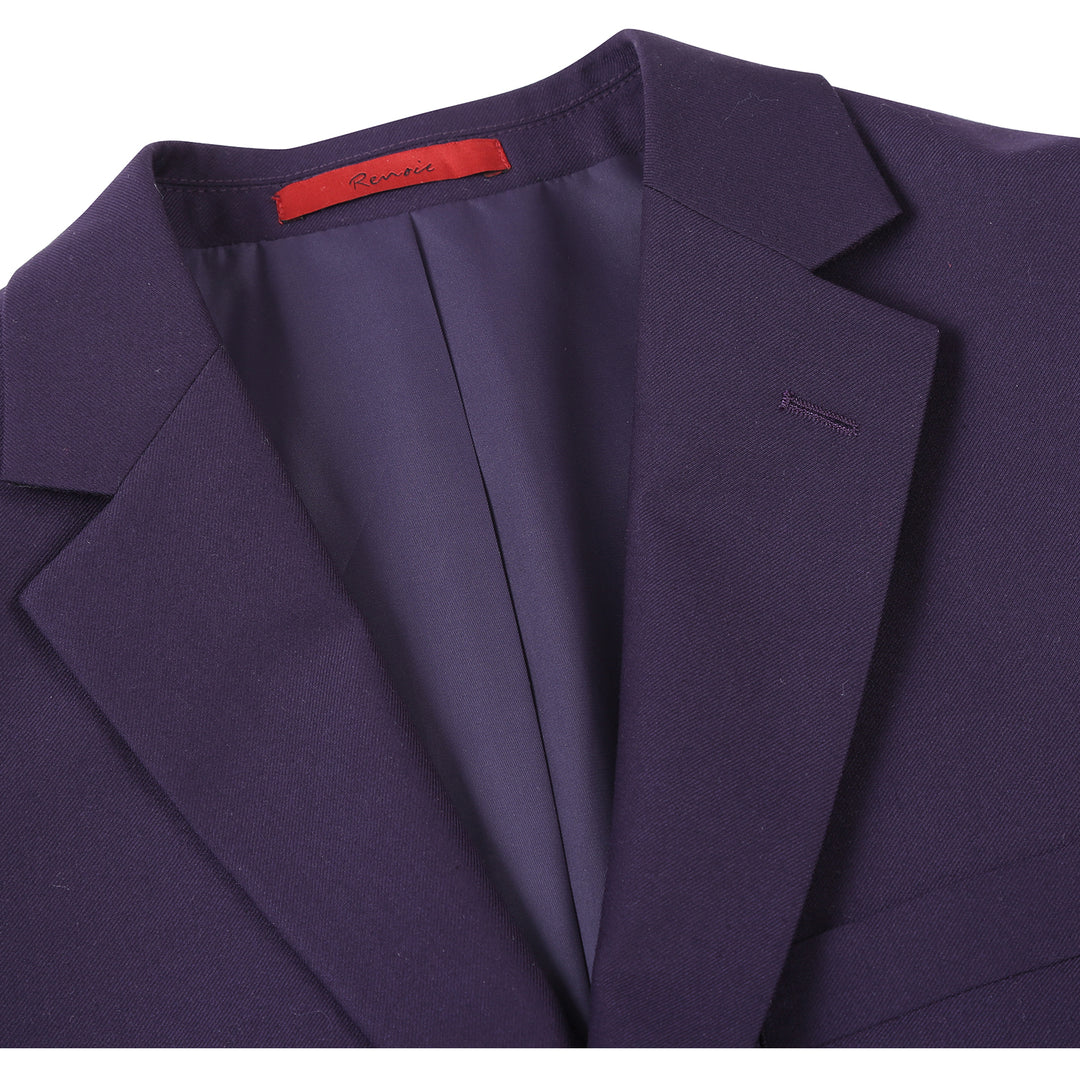 Renoir Men's Suit 201-14-PURPLE