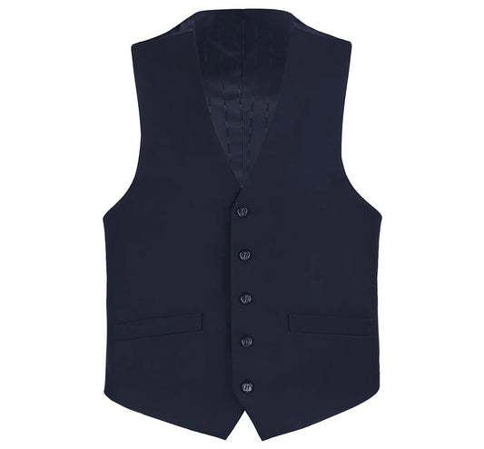 Renoir Mens Vest 201-2-DN ( Classic Fit Suit Separate Vest )