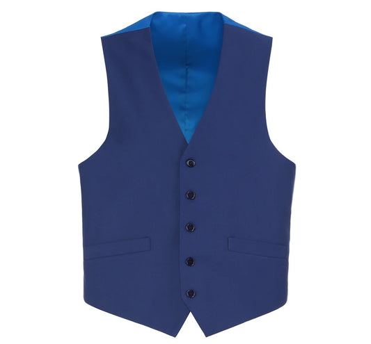 Renoir Mens Vest 201-20-ROY-BLU ( Classic Fit Suit Separate Vest )