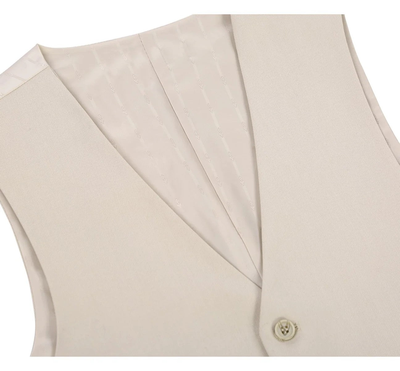 Renoir Mens Vest 201-3-BEIGE ( Classic Fit Suit Separate Vest )