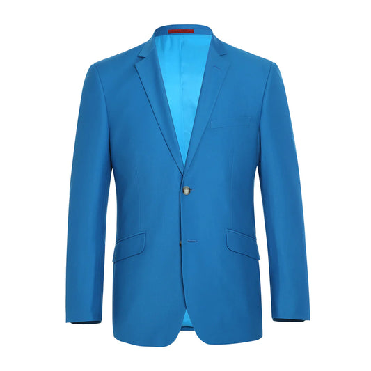 Renoir Mens Suit 201-55-BLU