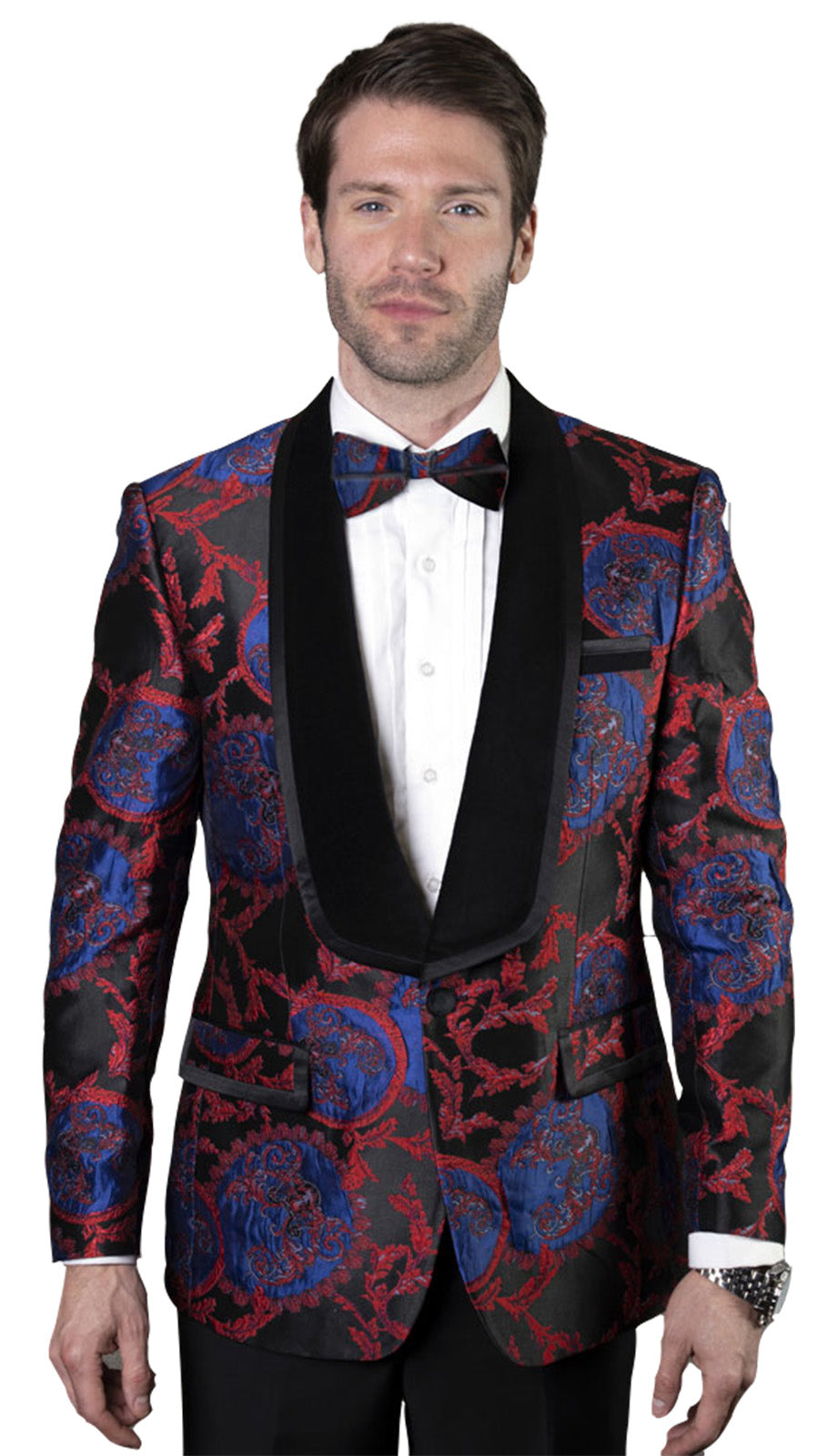 Statement VJ-100-RED Mens Suit
