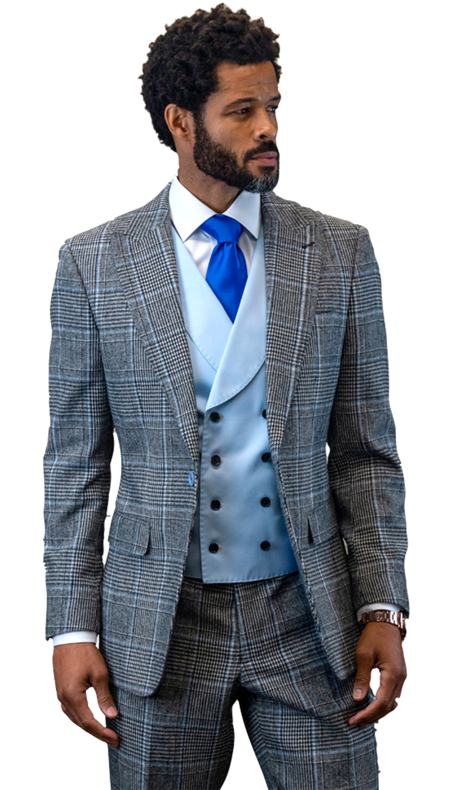 Statement BENSON-POW Mens Suit