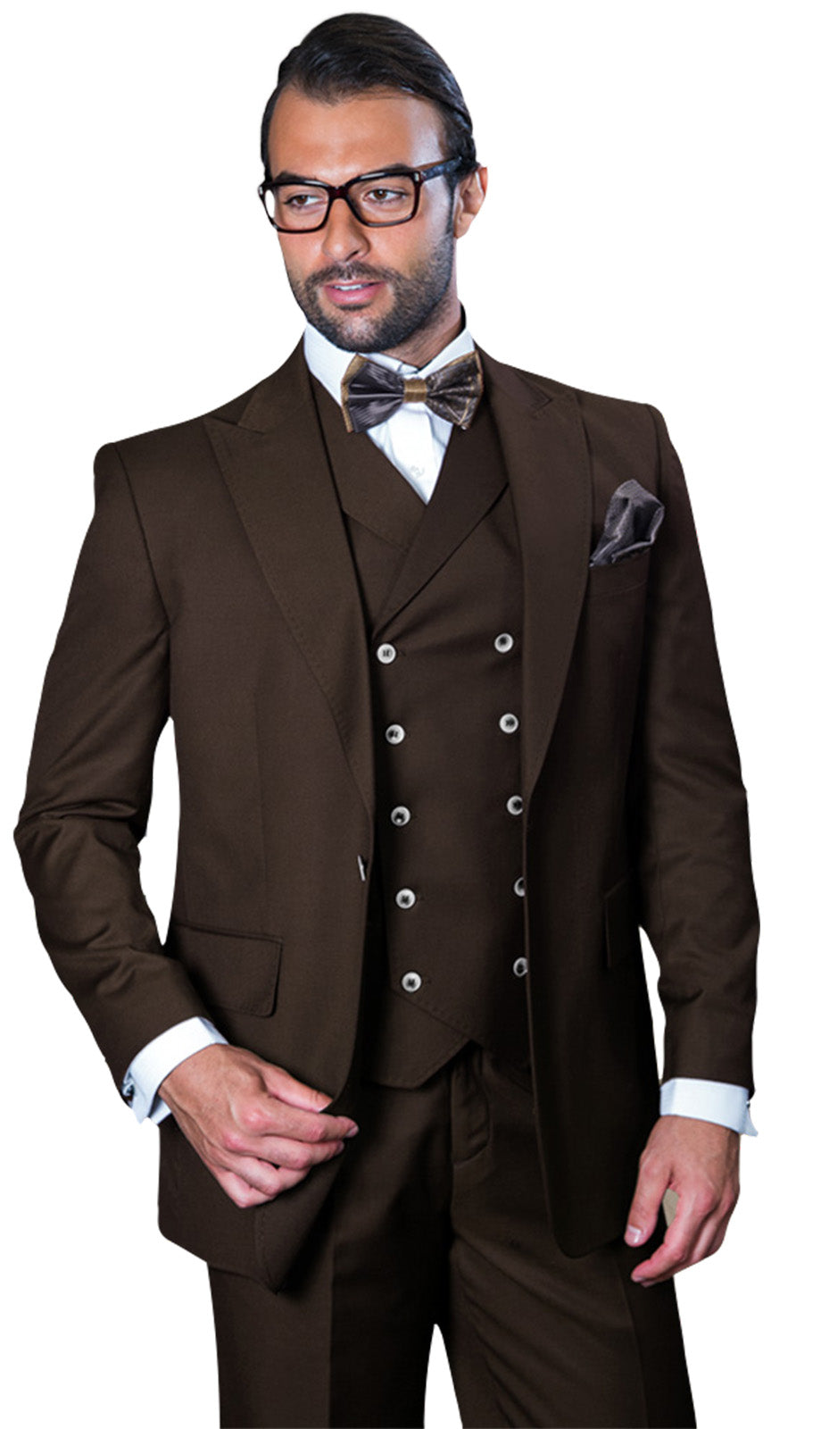 Statement FLORENCE-BRN Mens Suit