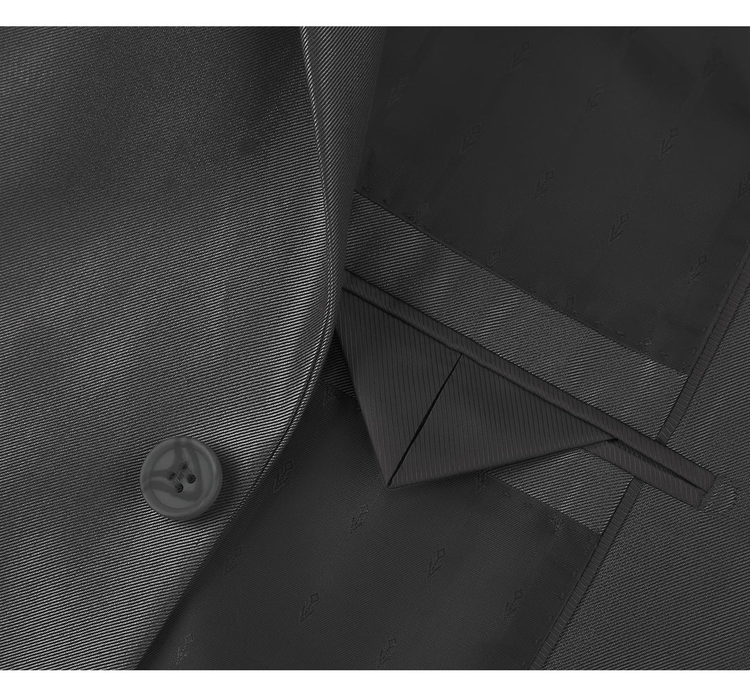 Renoir Men's Suit 207-1-BLK