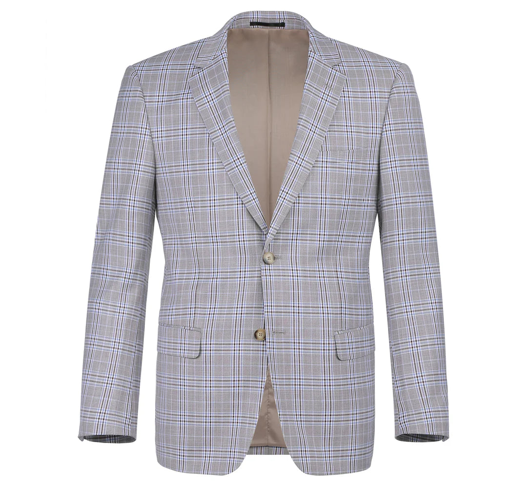 Renoir Men's Suit 292-7-GRY
