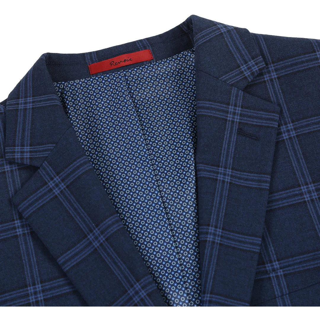 Renoir Mens Suit 293-22-NAVY