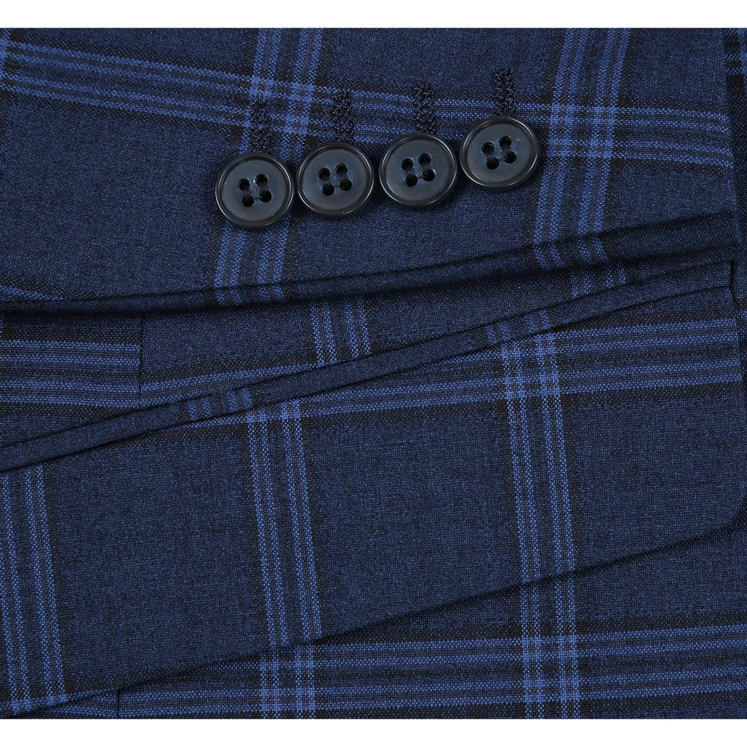 Renoir Mens Suit 293-22-NAVY