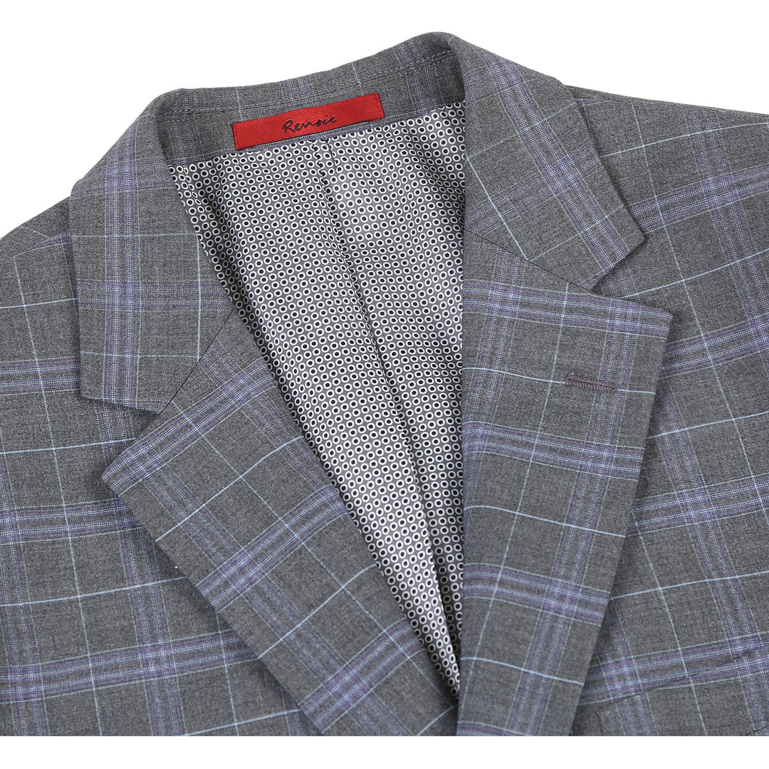 Renoir Mens Suit 293-25-DIMGRY