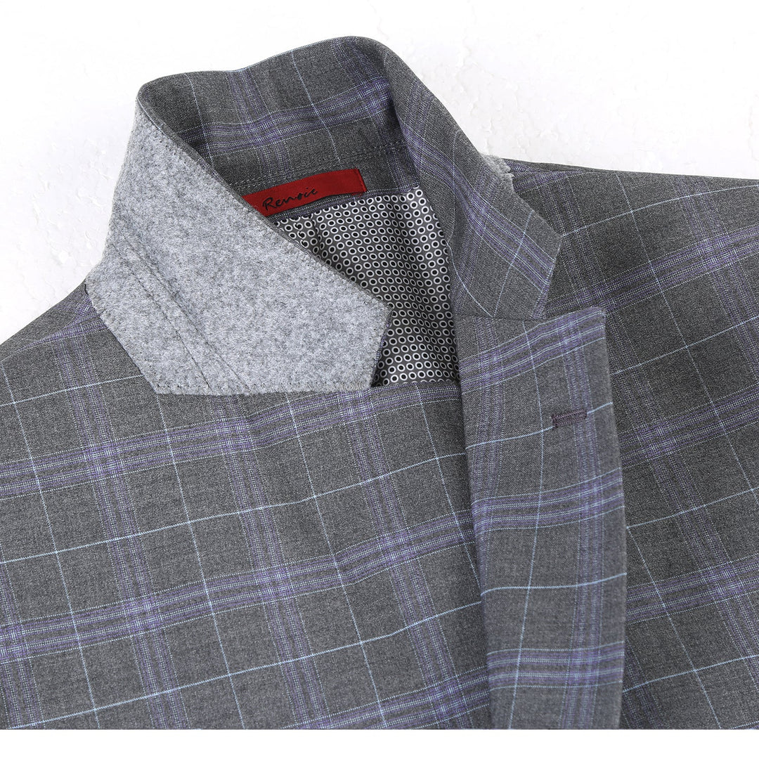 Renoir Mens Suit 293-25-DIMGRY