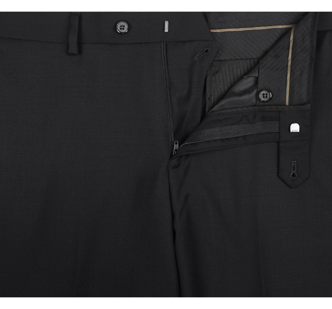 Alessandro Vitello Mens Suit 508A-1-BLK