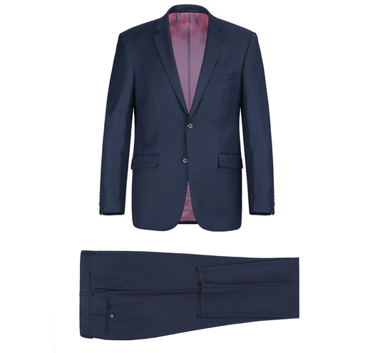 Alessandro Vitello Mens Suit 508A-19-NAVY