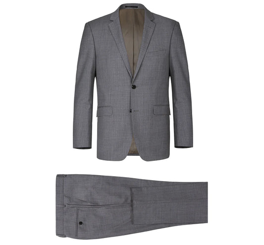 Alessandro Vitello Mens Suit 508A-3-GRY