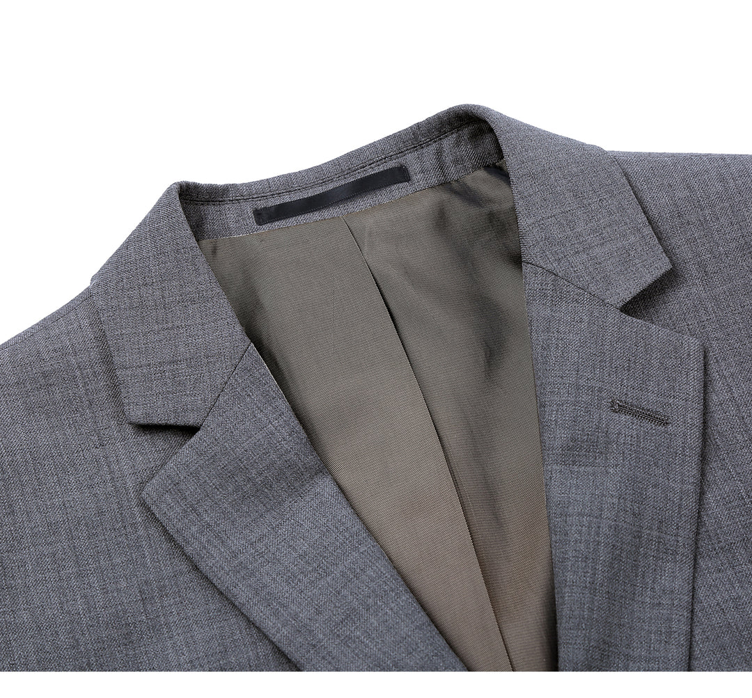 Alessandro Vitello Mens Suit 508A-3-GRY