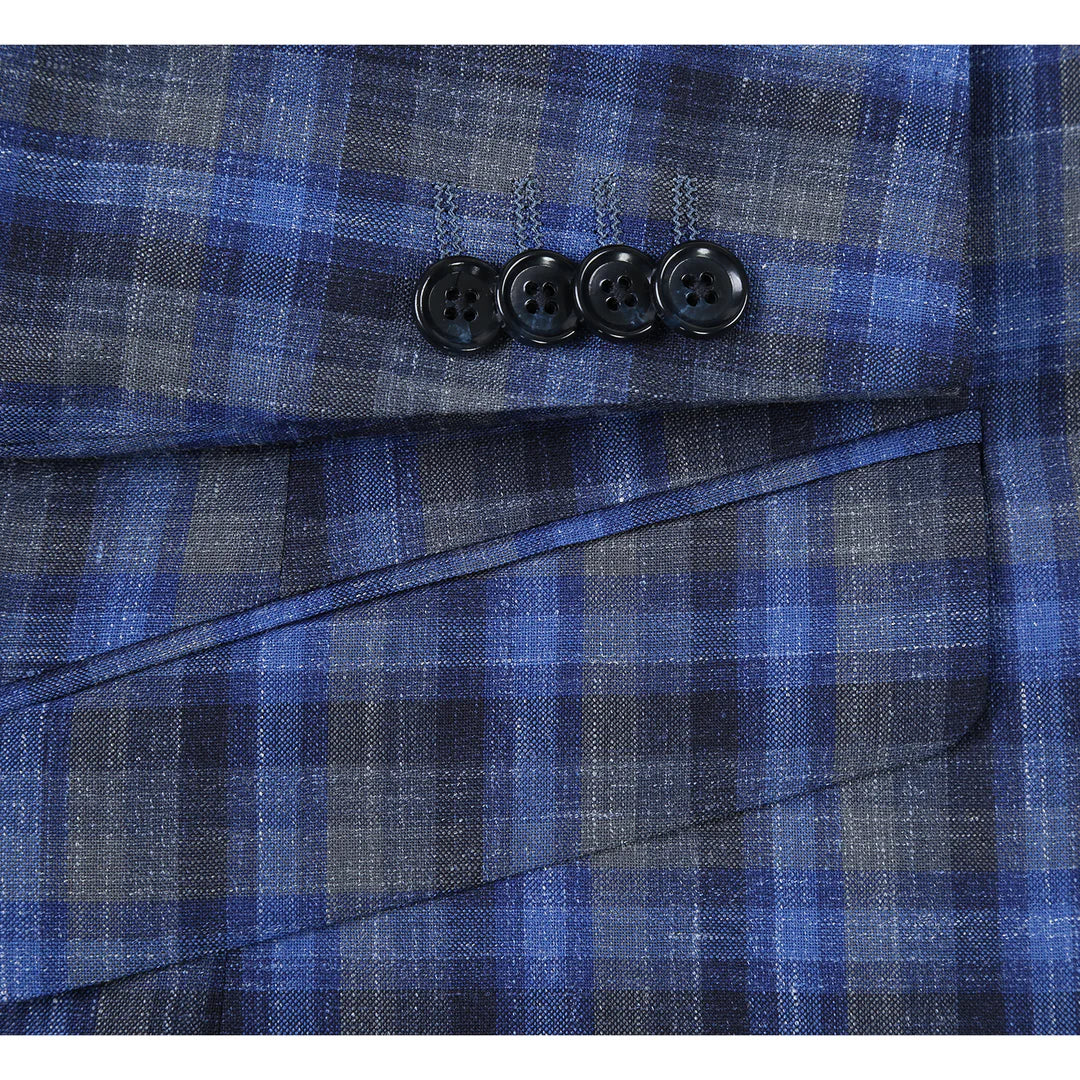 Renoir 563-1-BLUE Mens Blazer