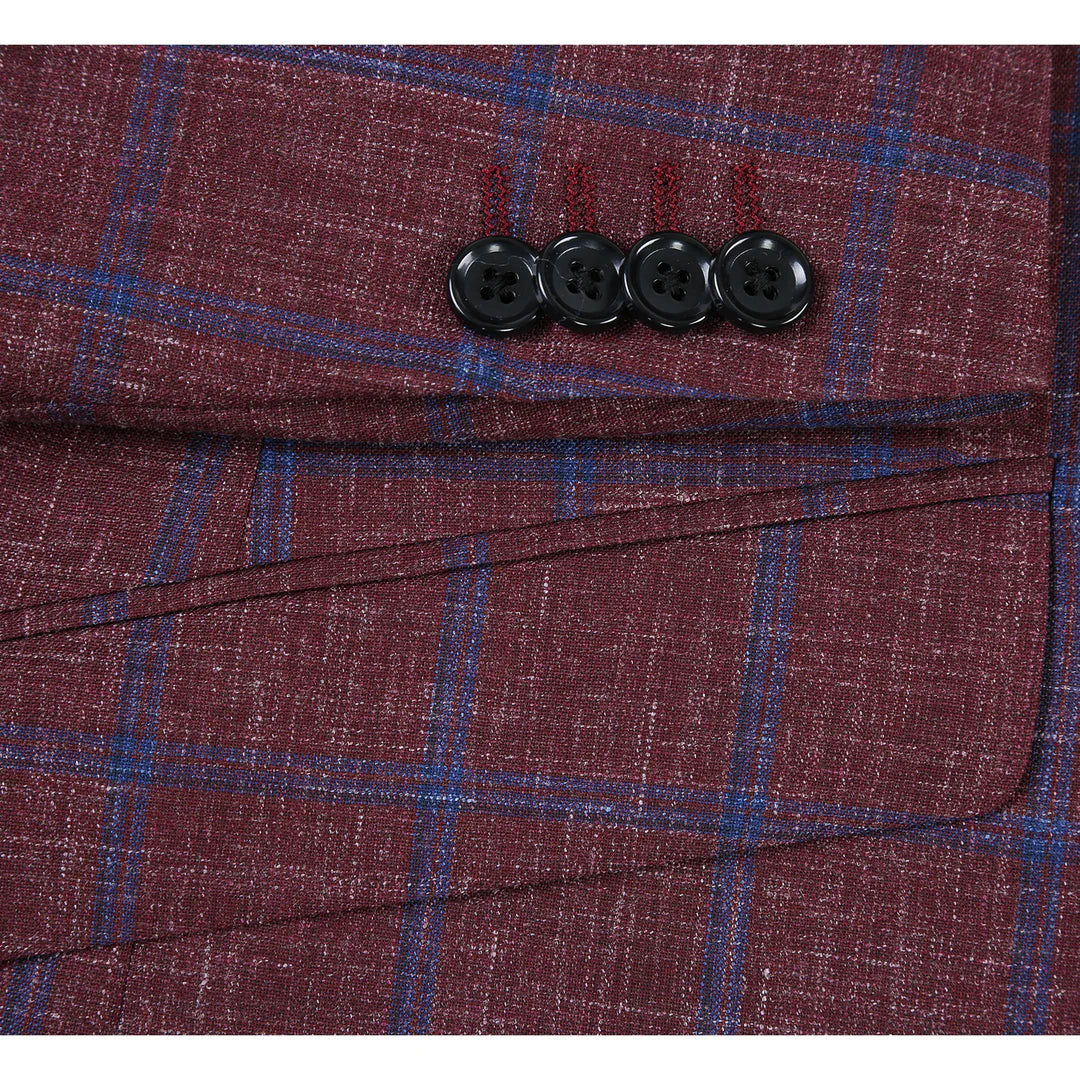 Renoir 563-2-BURG Mens Blazer
