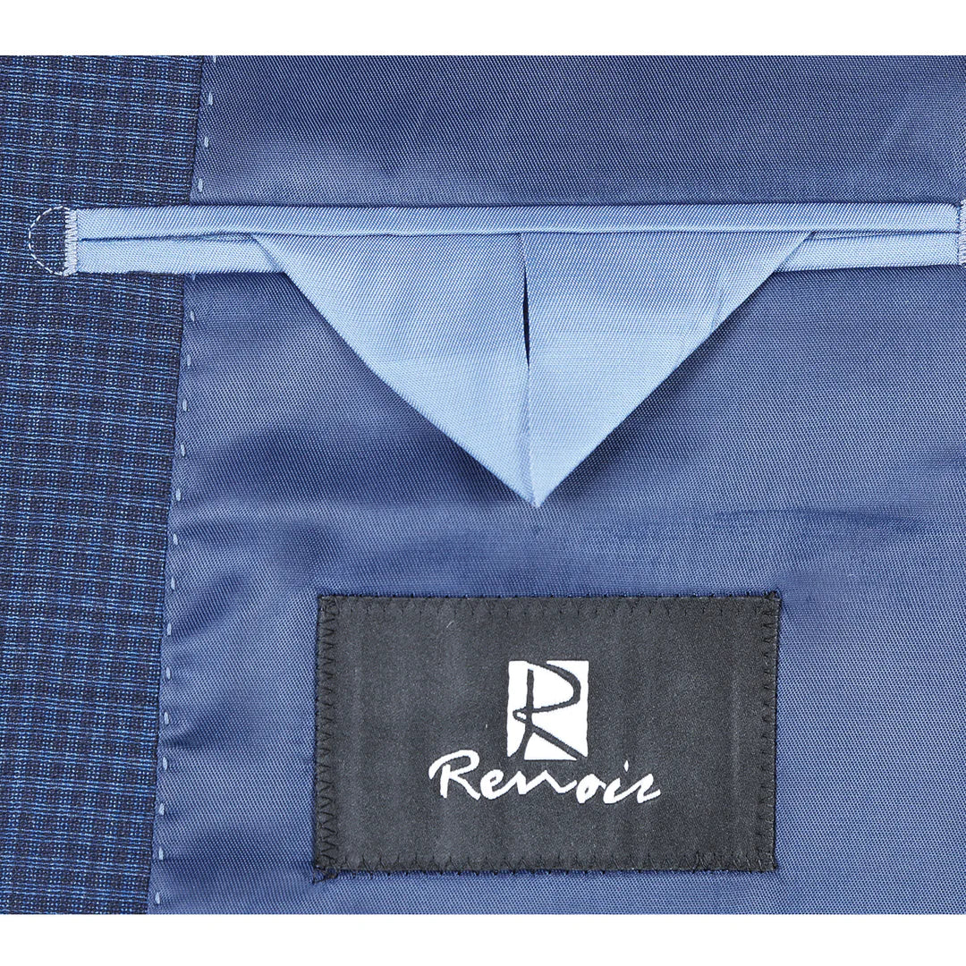 Renoir Mens Suit 564-4 -BLUE