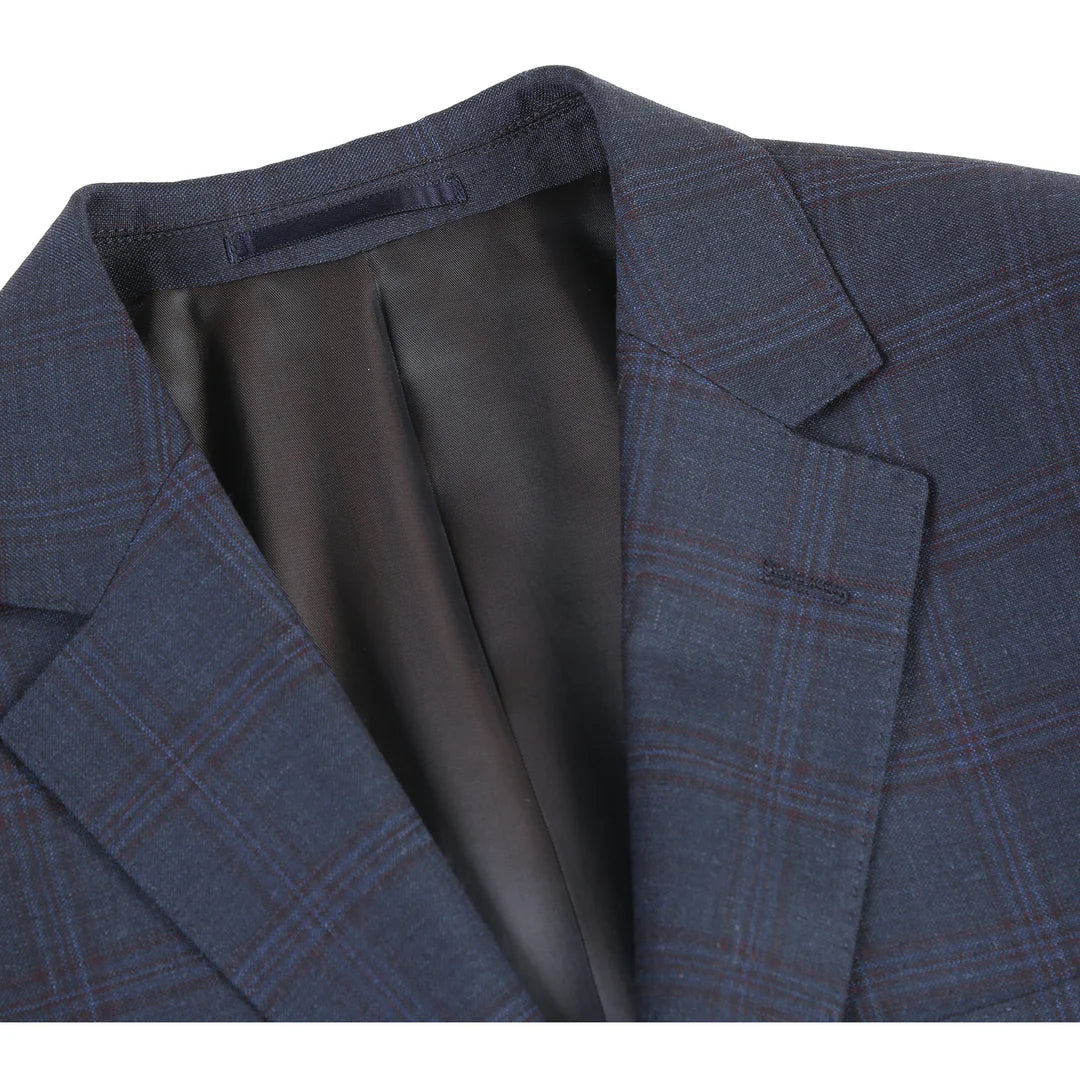 Renoir Mens Suit 564-5-NAVY