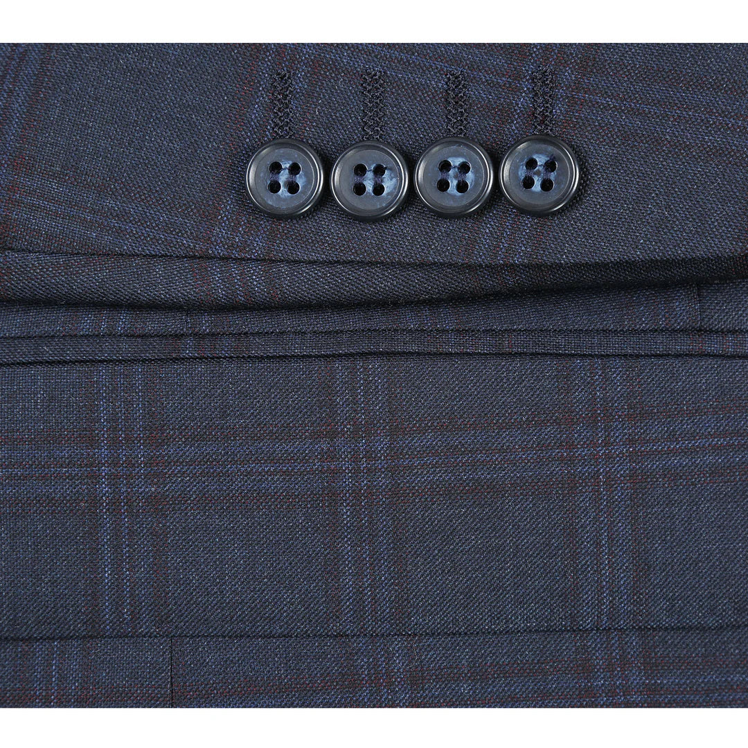 Renoir Mens Suit 564-5-NAVY