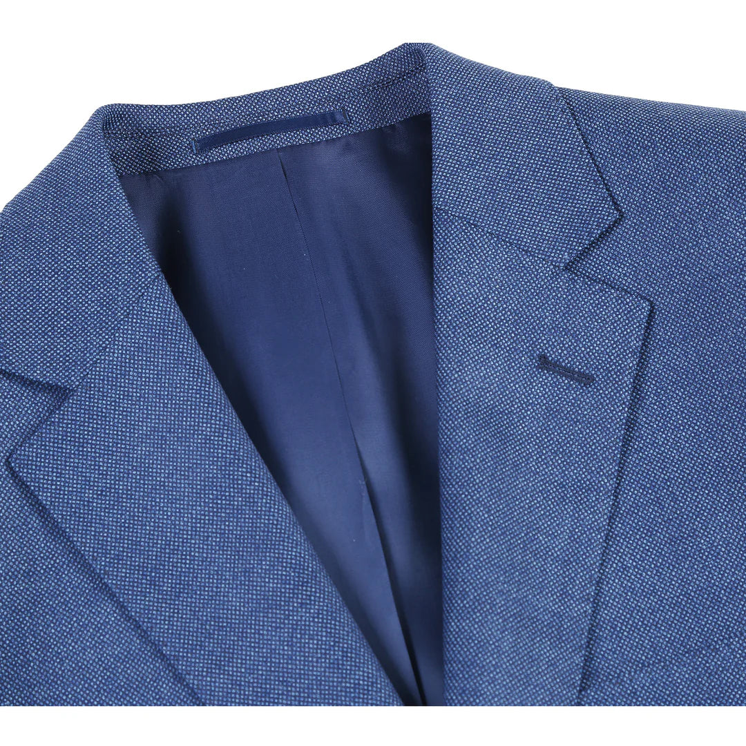 Renoir Men's Suit 564-6-BLUE