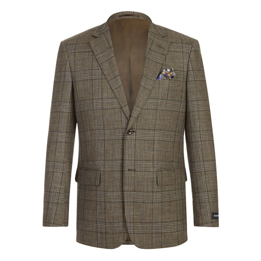 Renoir 565-18-BROWN Mens Blazer