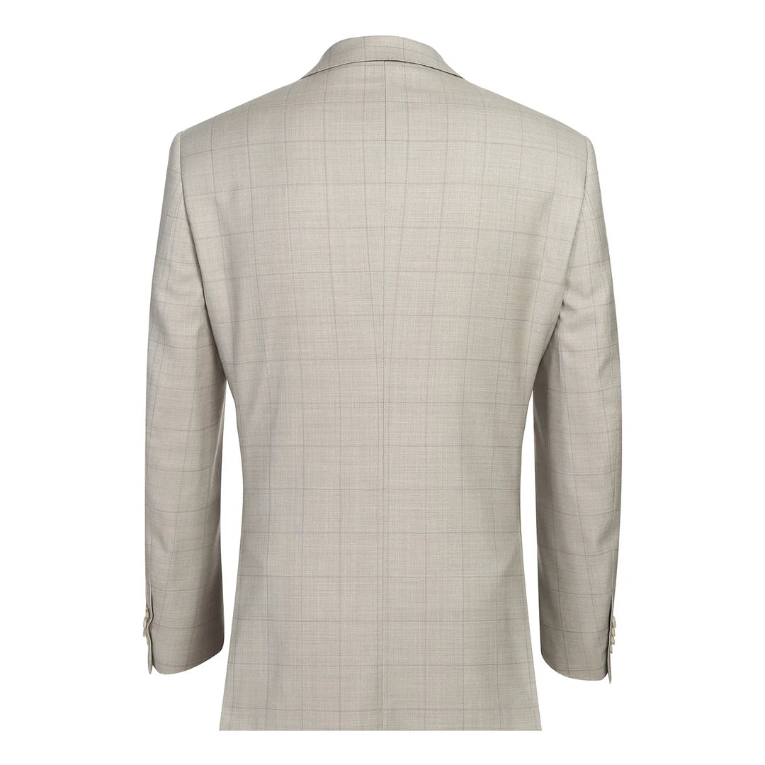 Renoir Mens Suit 566-10-STONE