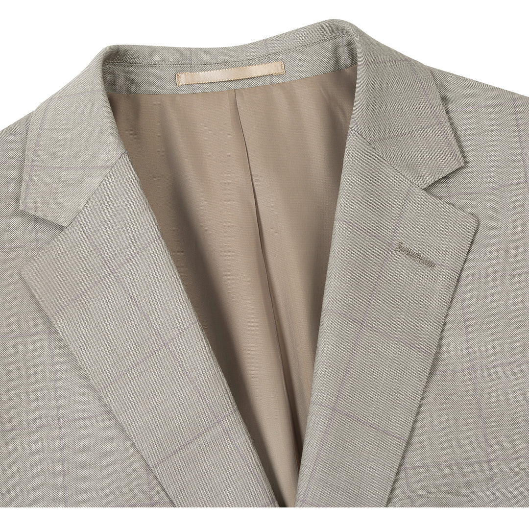 Renoir Mens Suit 566-10-STONE
