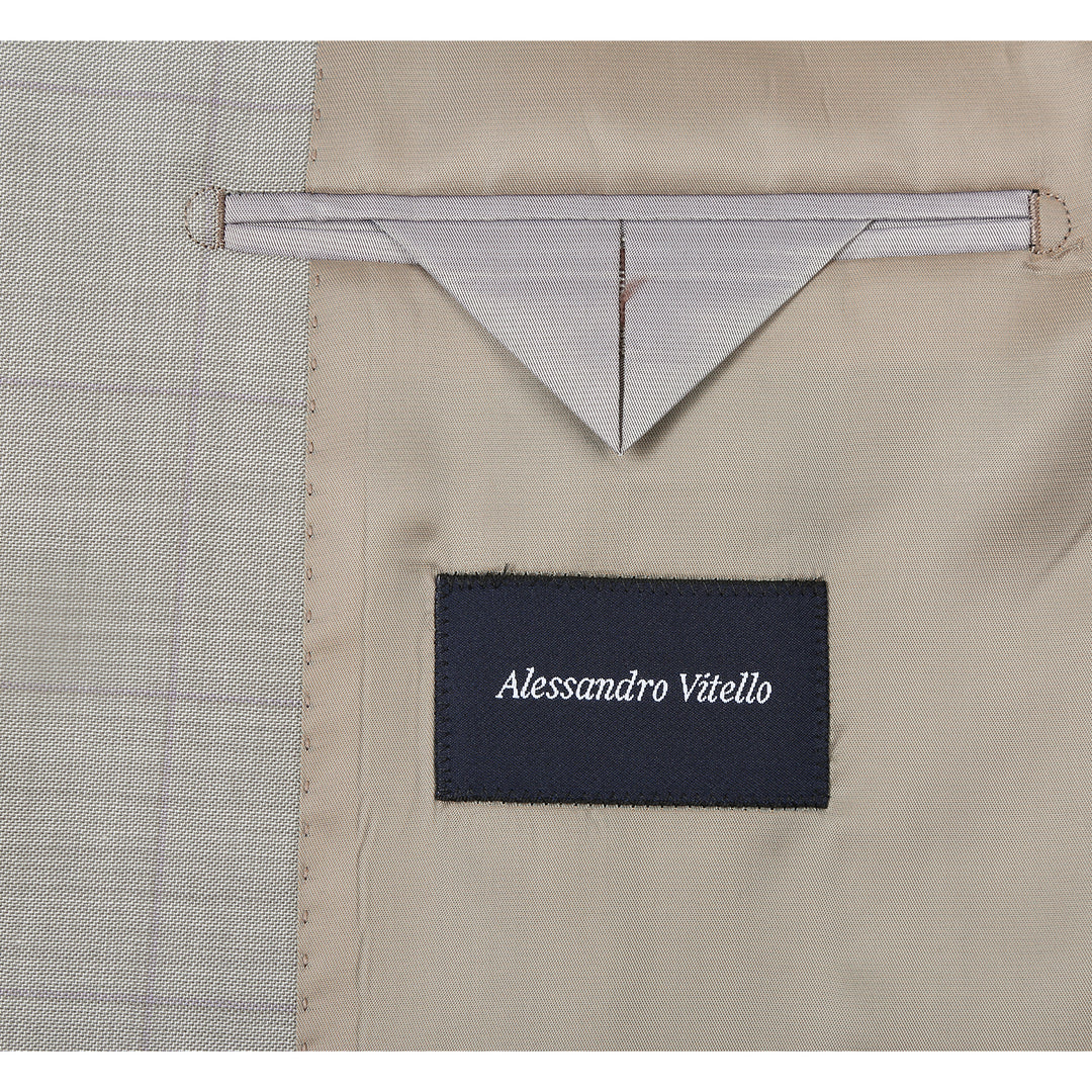 Renoir Mens Suit 566-10-STONE