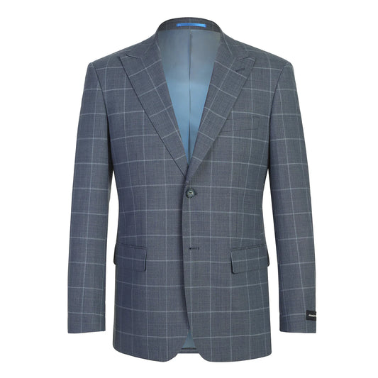 Renoir Mens Suit 566-13-MID-HAZE