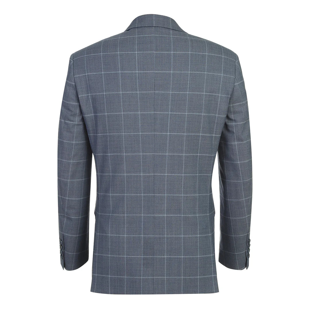 Renoir Mens Suit 566-13-MID-HAZE