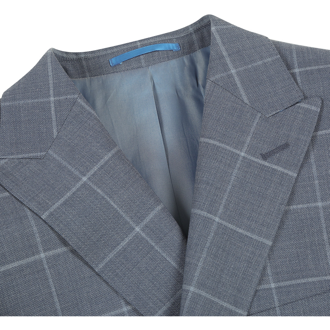 Renoir Mens Suit 566-13-MID-HAZE