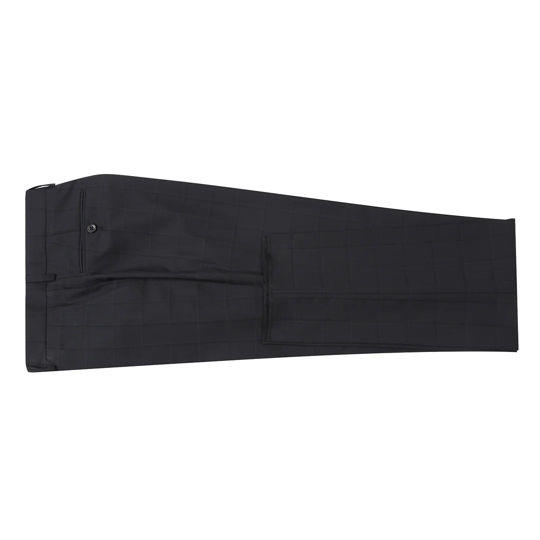 Renoir Mens Suit 566-15-BLK