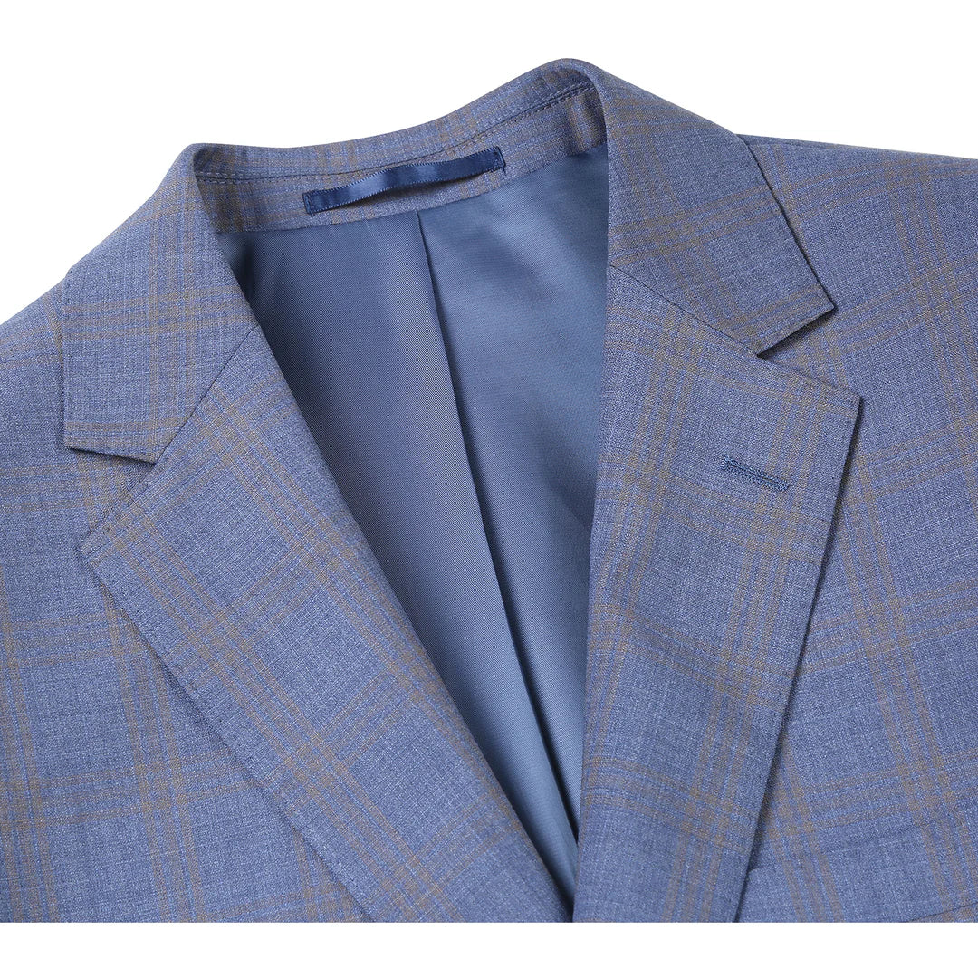 Renoir Men's Suit 566-2-BLU