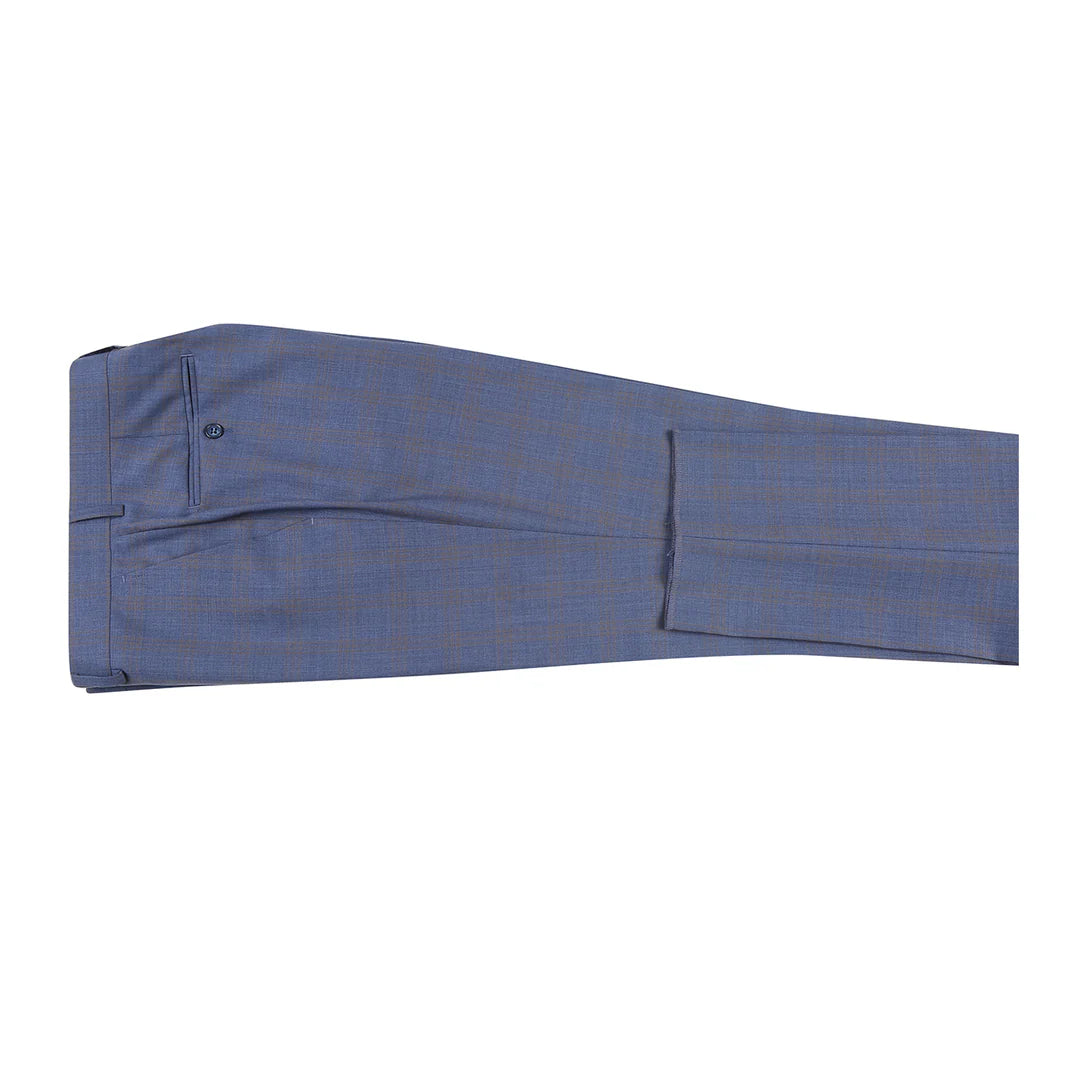 Renoir Men's Suit 566-2-BLU