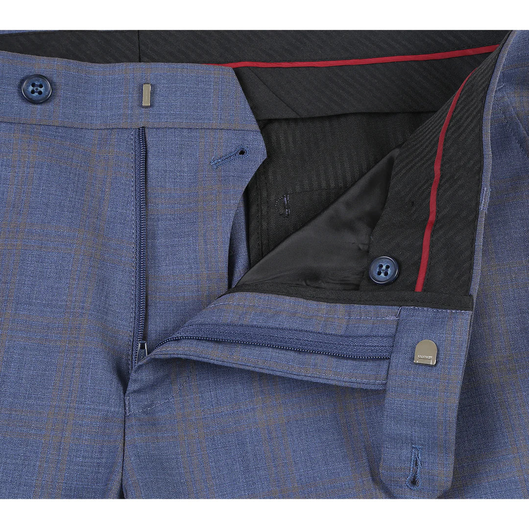 Renoir Men's Suit 566-2-BLU