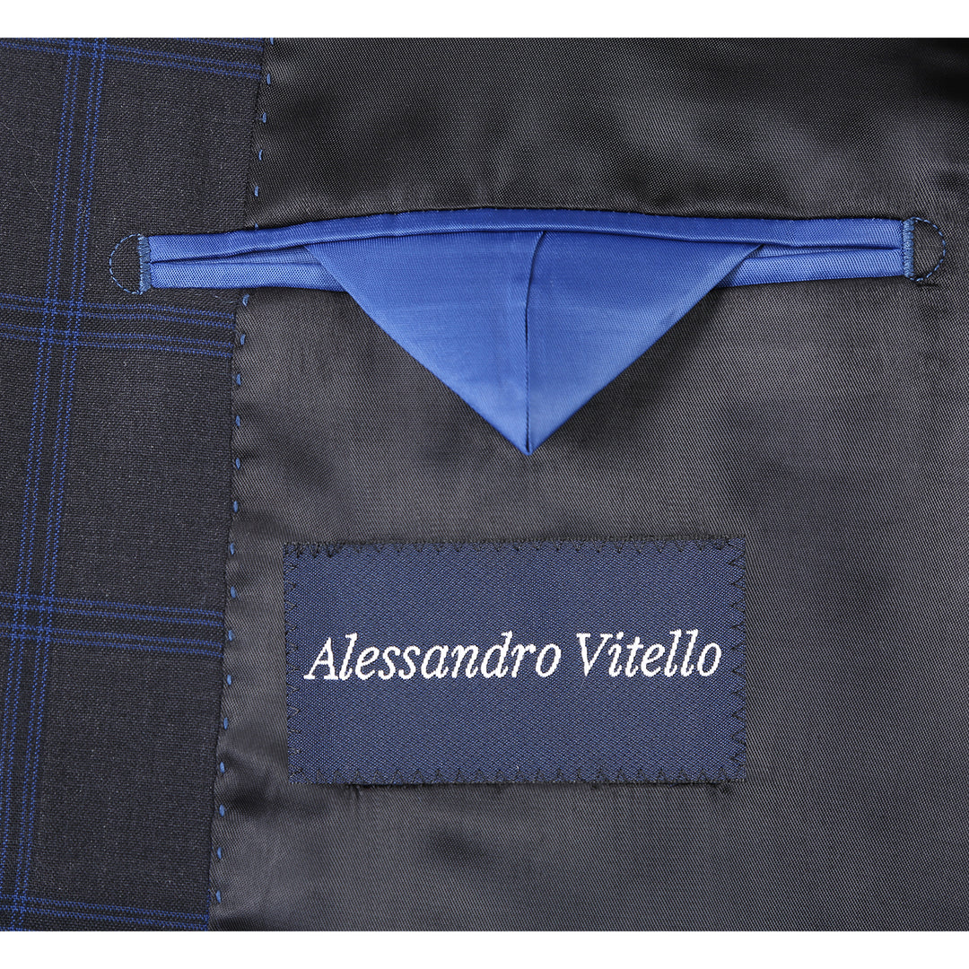 Alessandro Vitello Mens Suit 566-8-DG