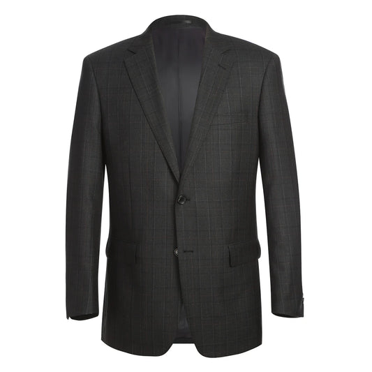 Alessandro Vitello Mens Suit 566-9-BLK