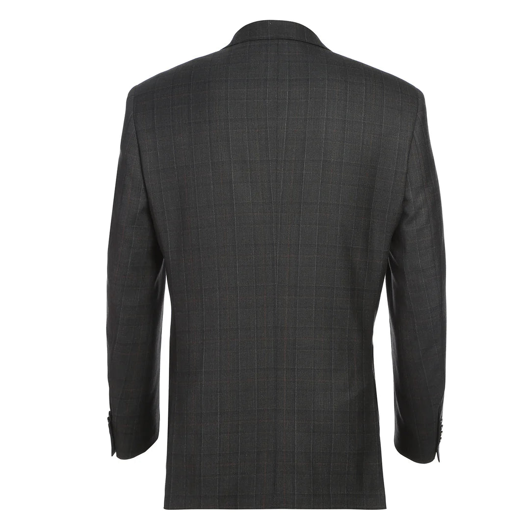 Alessandro Vitello Mens Suit 566-9-BLK