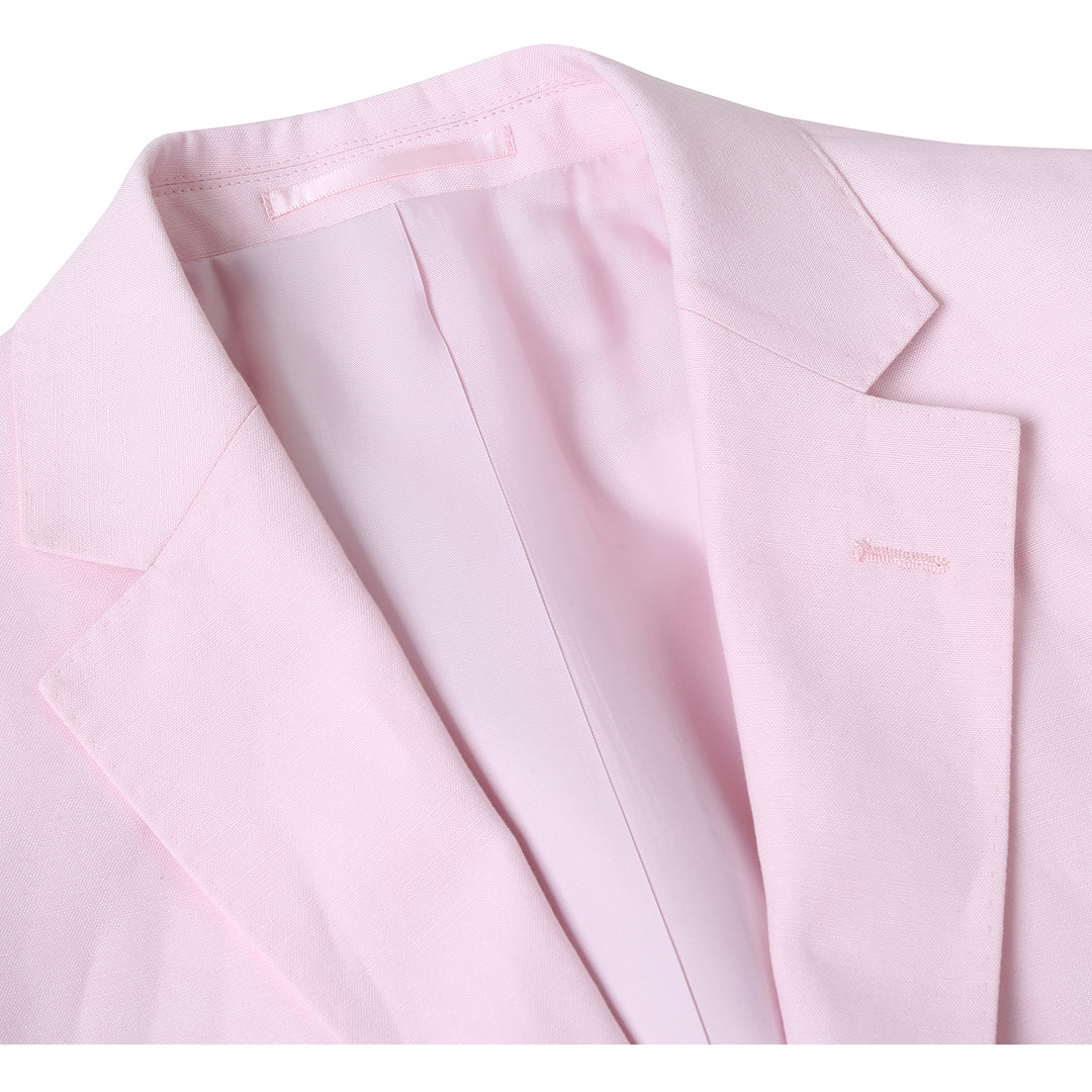 Renoir Men's Suit 611-4-PINK