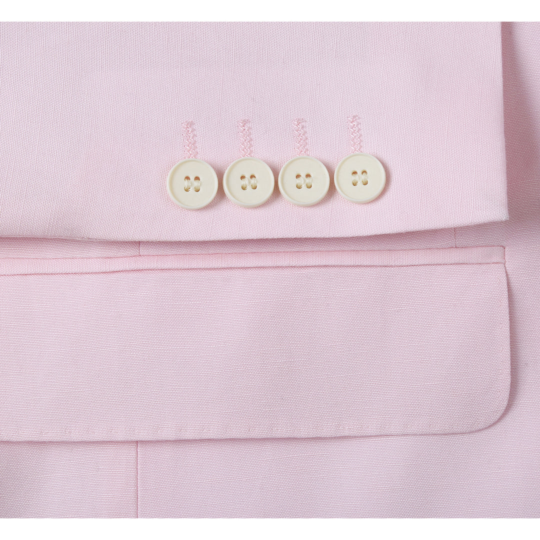 Renoir Men's Suit 611-4-PINK