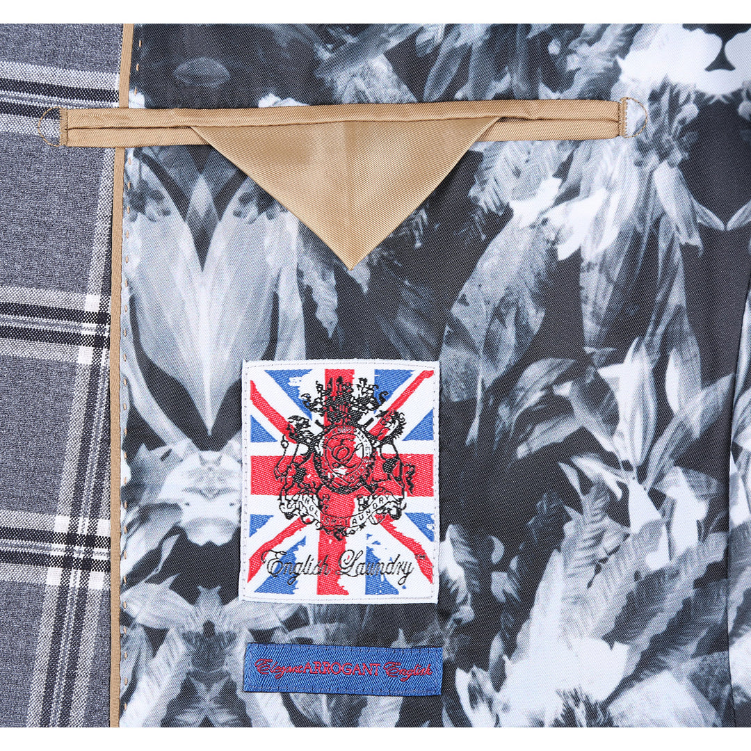 English Laundry Mens Suit 72-60-001EL-DIM-GRY