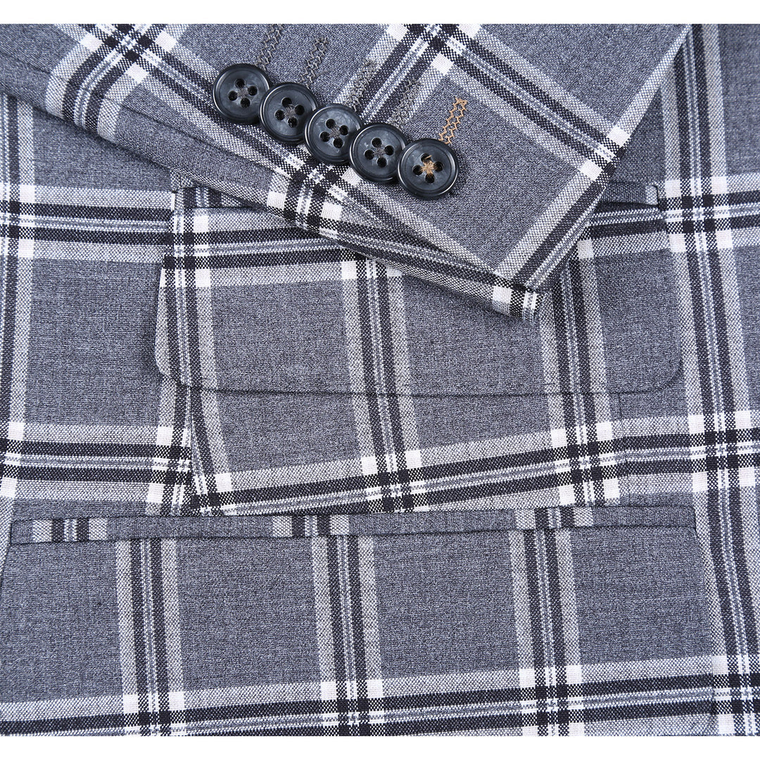 English Laundry Mens Suit 72-60-001EL-DIM-GRY