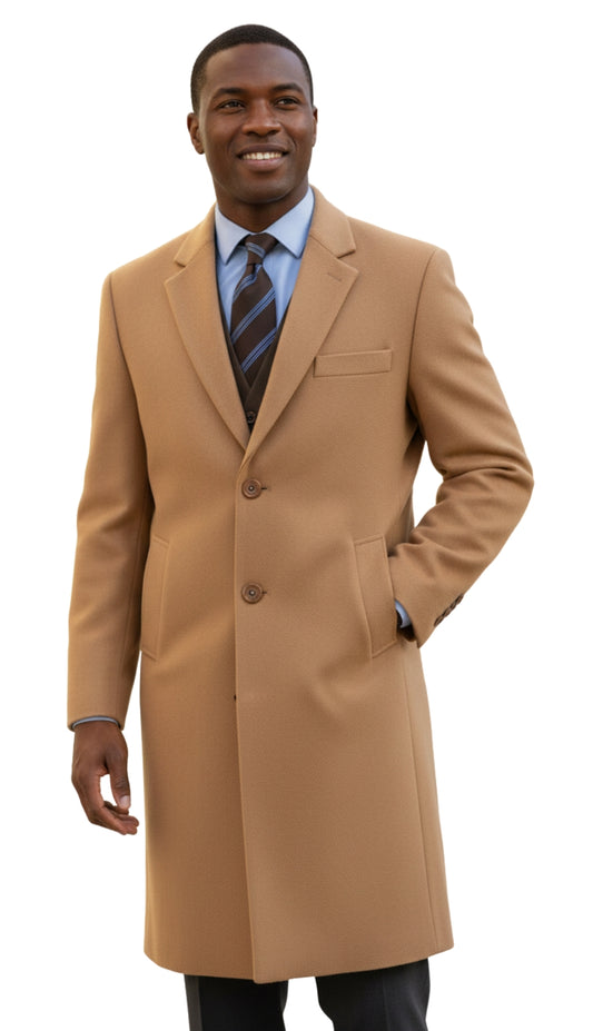 Vinci CL48-CA Mens Top Coat