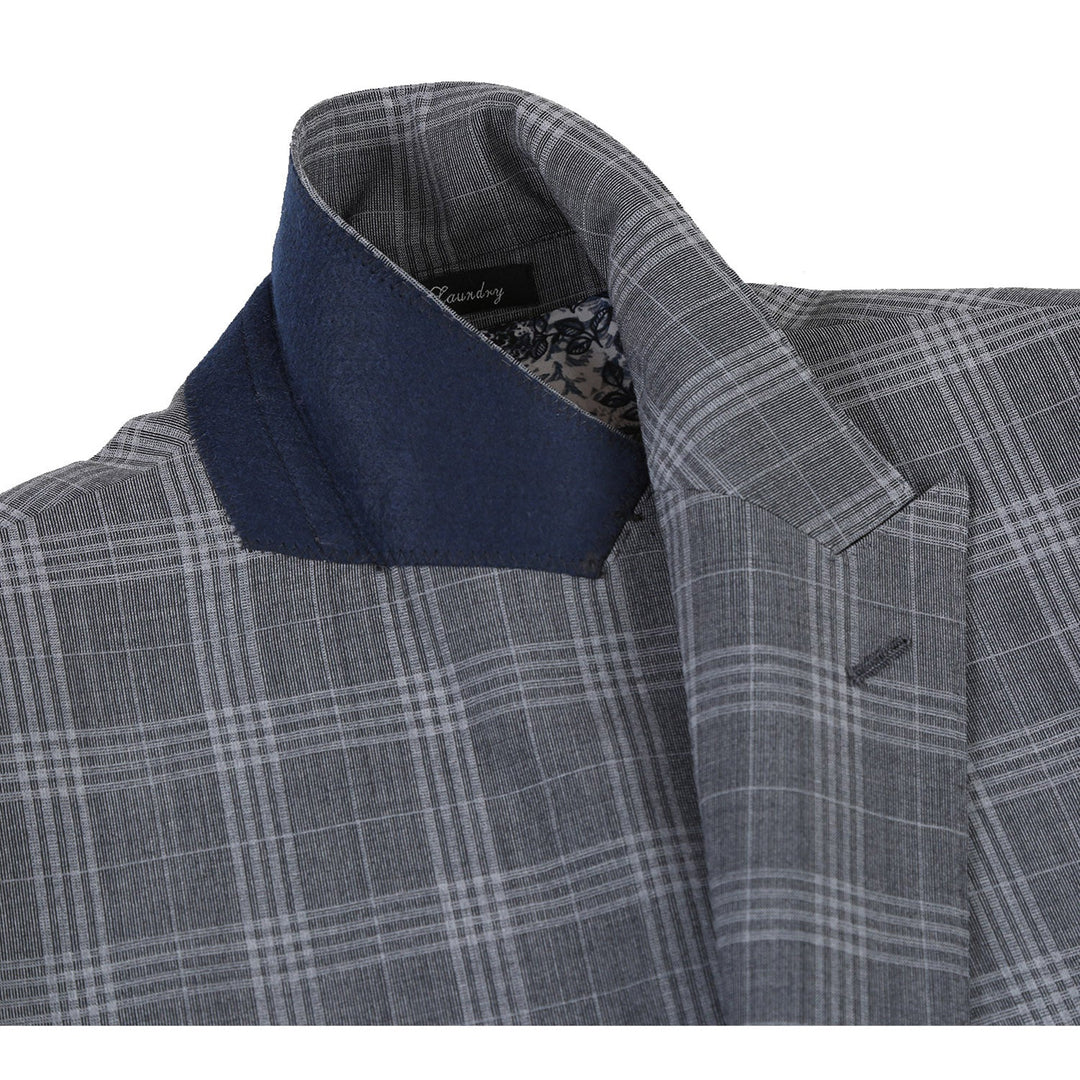 English Laundry Mens Suit EL72-58-093-GRY