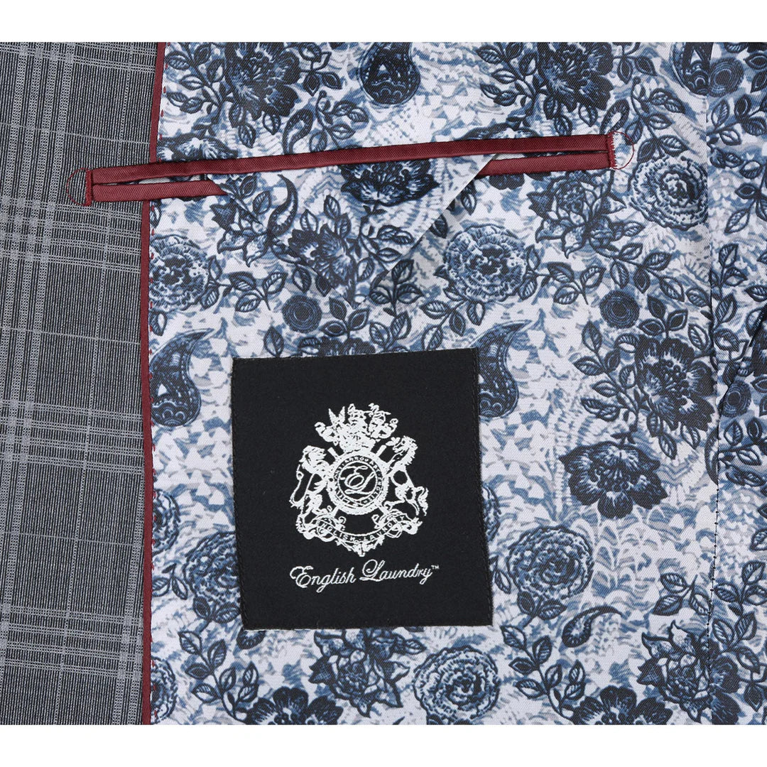 English Laundry Mens Suit EL72-58-093-GRY