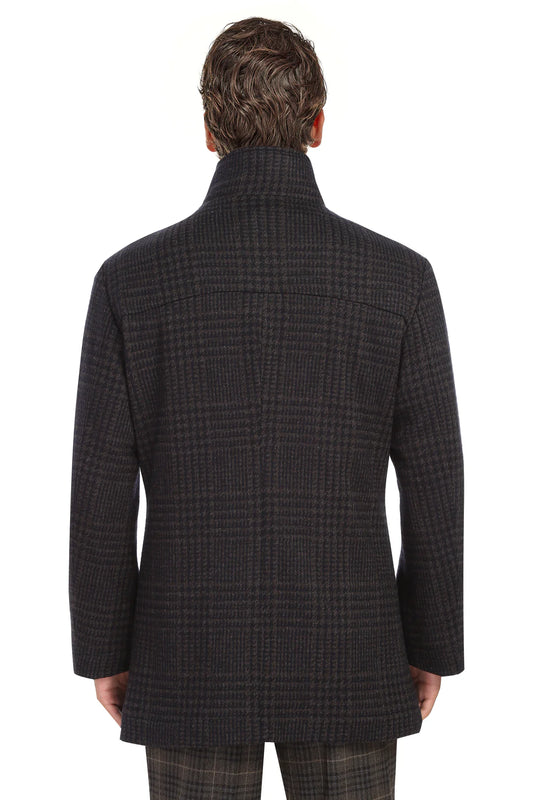 English Laundry Mens Coat EL98-53-555-BROWN Long Coat